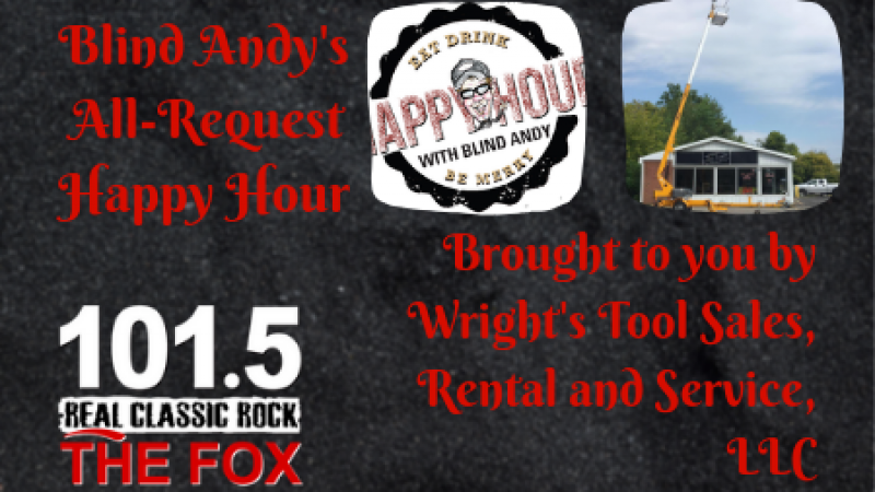 Wright's Tool Rental ALL request Happy Hour