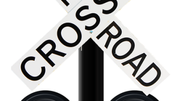 Train Tracks Run Across The Runway At New Zealand Airport