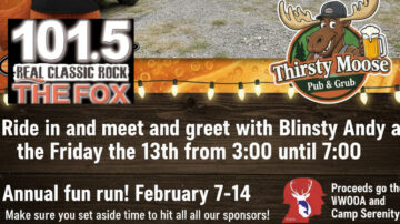 Blind Andy at The Thirsty Moose Pub & Grub