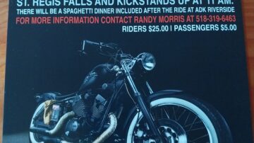 St. Regis Falls American Legion Post 322 Motorcycle Run Saturday June 6