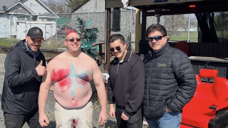 Blind Andy Losing his hair for Lucy