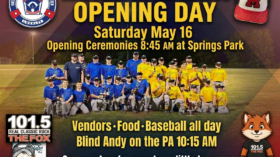 Massena Little League Opening Day
