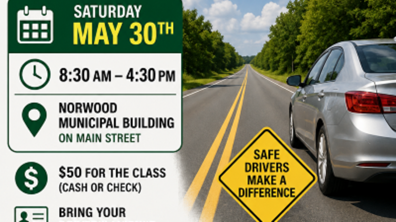 Defensive Driving Course May 30 @ 8:30 am - 4:30 pm