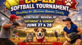 🥎 CO-ED SOFTBALL TOURNAMENT 🥎Saturday & Sunday — June 27 & 28