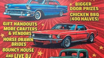 10th Annual Oxbow Fire Department Car Cruise  Saturday, June 20th, 2026 • 11:00 AM – 3:00 PM