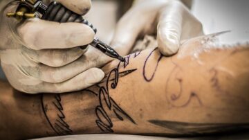 Woman Has Late Dog's Ashes Mixed Into Her Eyeliner Tattoo Ink