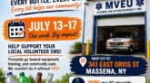 🚑 Massena Volunteer Emergency Unit Summer Bottle Drive! 🚑