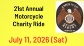 American Legion Motorcycle Charity Ride July 11 @ 9:00 am - 5:00 pm
