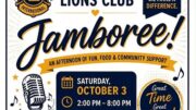 OGDENSBURG LIONS CLUB Jamboree! October 3 @ 2:00 pm - 8:00 pm