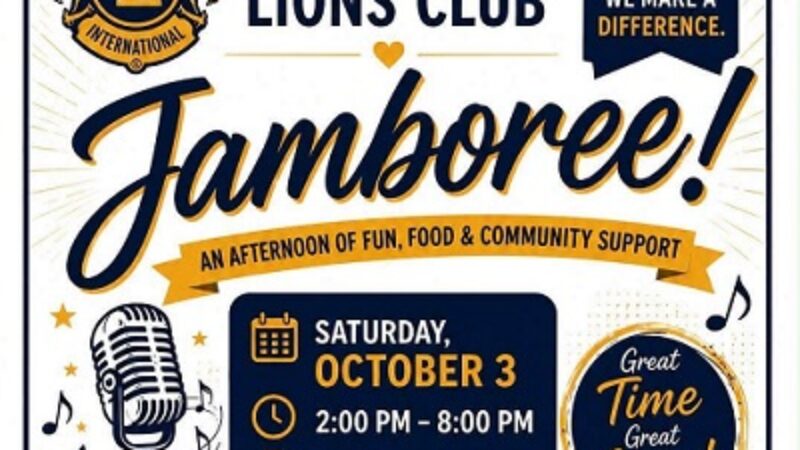 OGDENSBURG LIONS CLUB Jamboree! October 3 @ 2:00 pm - 8:00 pm